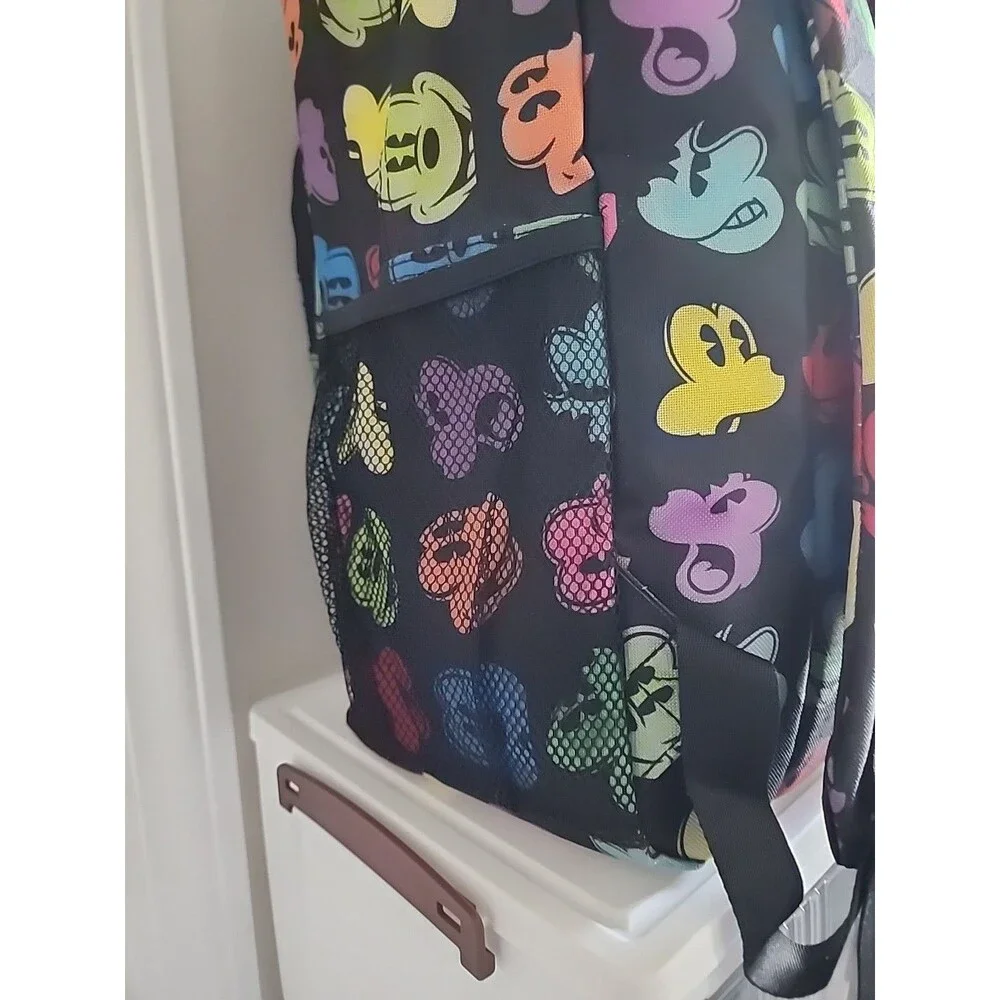 Disneyland Resort Park EXCLUSIVE BACKPACK Rainbow MICKEY MOUSE FACE